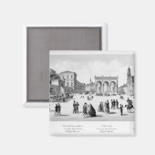 Aimant Vue de Munich, 1869 (Recto/Verso)