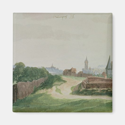 Aimant Vue de Nuremberg, 1496-97 (Devant)