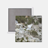 Aimant Vue de Port-au-Prince, Haïti (Recto/Verso)