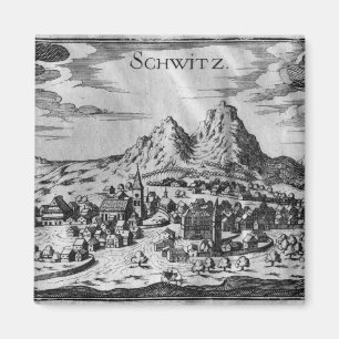 Aimant Vue de Schwyz