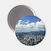 Aimant Vue De Séoul Depuis Namsan (Recto/Verso)