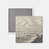 Aimant Vue de Tripoli (Recto/Verso)