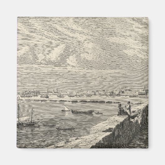 Aimant Vue de Tripoli (Devant)