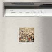 Aimant Vue de Versailles (In Situ (Lave-vaisselle))