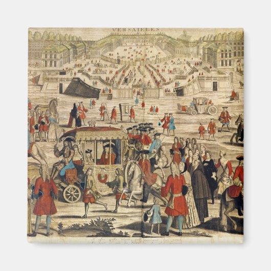 Aimant Vue de Versailles (Devant)