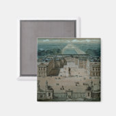 Aimant Vue de Versailles (Recto/Verso)