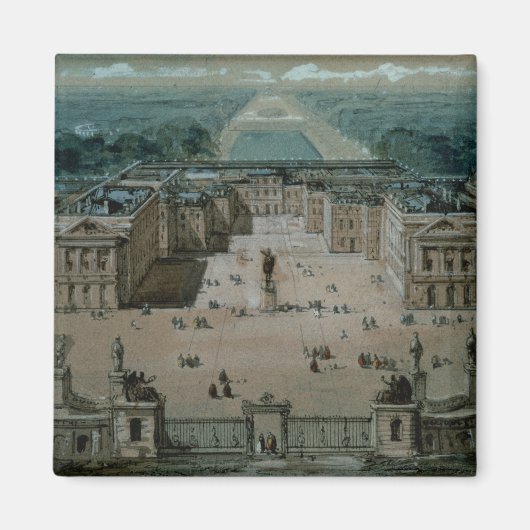 Aimant Vue de Versailles (Devant)