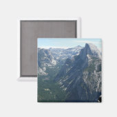Aimant Vue depuis Glacier Point dans le parc national Yos (Recto/Verso)
