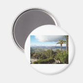 Aimant Vue depuis Hearst Castle (Recto/Verso)