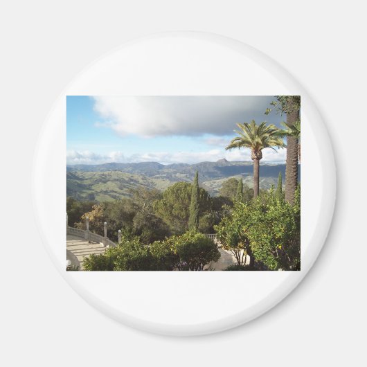 Aimant Vue depuis Hearst Castle (Devant)