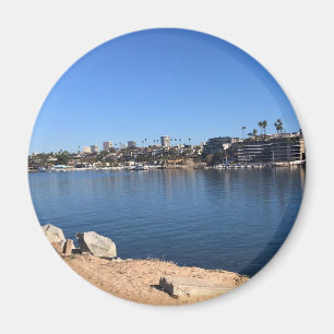 Aimant Vue depuis le Wedge, Newport Beach, Californie