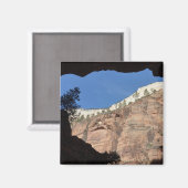 Aimant Vue depuis l'escalier du diable au parc national d (Recto/Verso)