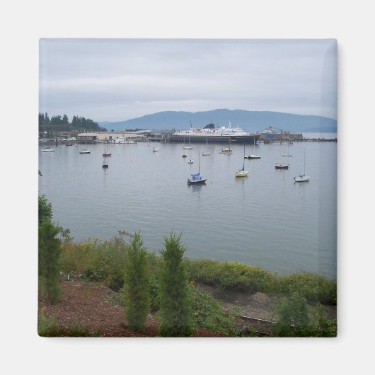 Aimant Vue Depuis Taylor Street Dock (Devant)