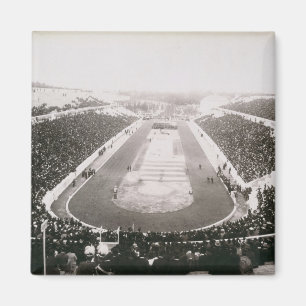 Aimant Vue des premiers Jeux Olympiques officiels à