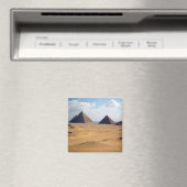 Aimant Vue des Pyramides de Cheops (In Situ (Lave-vaisselle))