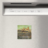 Aimant Vue des Saintes Maries par Vincent van Gogh (In Situ (Lave-vaisselle))