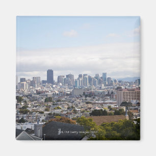 Aimant Vue d'horizon de San Francisco