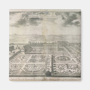 Aimant Vue d'oeil d'oiseau des jardins Kensington