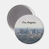 Aimant Vue du centre-ville de Los Angeles (Recto/Verso)