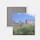 Aimant Vue du château d'Édimbourg, Édimbourg, Écosse, 3 (Recto/Verso)