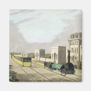 Aimant Vue du chemin de fer de Manchester et de
