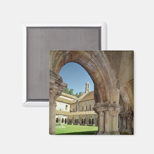 Aimant Vue du cloître (Recto/Verso)