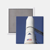 Aimant Vue du cône avant de la fusée Delta IV (Recto/Verso)