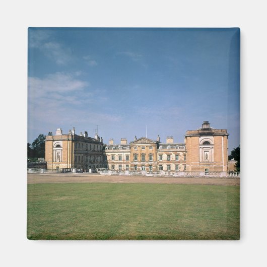 Aimant Vue du front ouest, reconstruit 1746-61 (Devant)