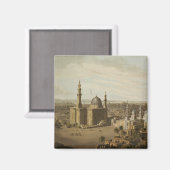 Aimant Vue du Grand Caire, gravée par Daniel Havell (17 (Recto/Verso)