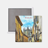 Aimant Vue du monastère de San Juan de los Reyes (Recto/Verso)