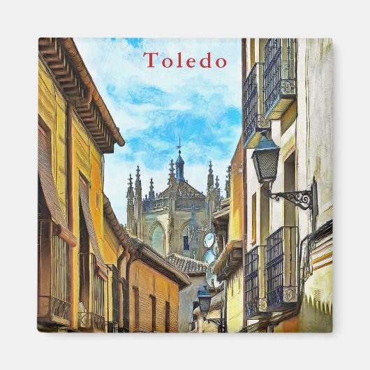 Aimant Vue du monastère de San Juan de los Reyes (Devant)