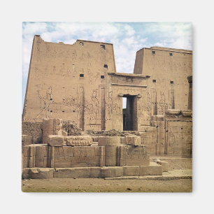 Aimant Vue du premier pylône du Temple de Horus