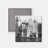 Aimant Vue du Speicherstadt Hamburg, vers 1910 (Recto/Verso)