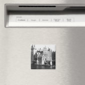 Aimant Vue du Speicherstadt Hamburg, vers 1910 (In Situ (Lave-vaisselle))