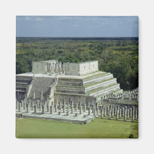Aimant Vue du Temple des Guerriers post 150 AD (Devant)