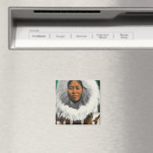 Aimant Vue d'une beauté Eskimo (In Situ (Lave-vaisselle))