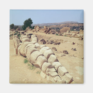 Aimant Vue d'une des statues géantes de Telemon