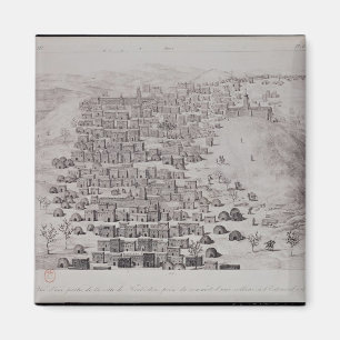 Aimant Vue d'une partie de la ville de Tombouctou d'une