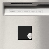 Aimant Vue d'une pleine lune, montre aussi Mars (In Situ (Lave-vaisselle))