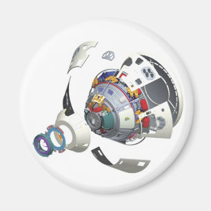 Aimant Vue éclatée d'Orion