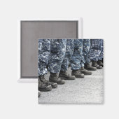 Aimant Vue en faible section des marins (Recto/Verso)