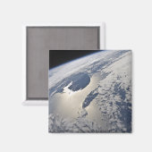 Aimant Vue en haute oblique sur la péninsule de Gaspe (Recto/Verso)