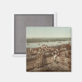 Aimant Vue générale d'Anvers I, Belgique (Recto/Verso)