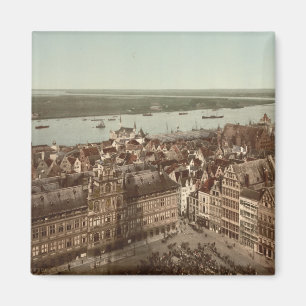 Aimant Vue générale d'Anvers I, Belgique