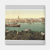 Aimant Vue générale, Kiel, Schleswig-Holstein, Allemagne (Devant)