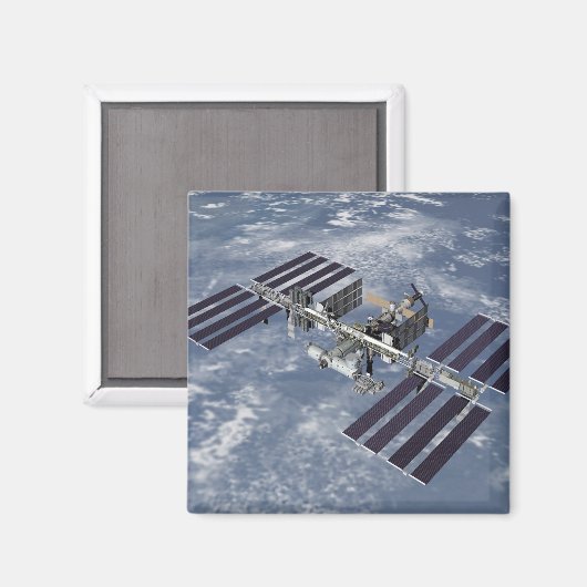 Aimant Vue générée par ordinateur 2 (Recto/Verso)