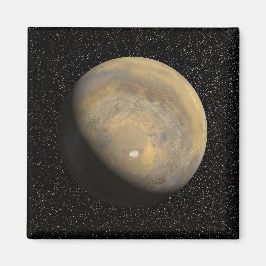 Aimant Vue globale de Mars (Devant)