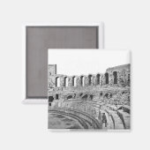 Aimant Vue intérieure de l'amphithéâtre (Recto/Verso)
