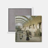 Aimant Vue intérieure de l'entrée principale (Recto/Verso)