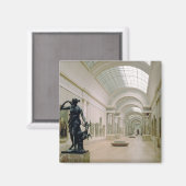 Aimant Vue intérieure sur la Grande Galerie (Recto/Verso)